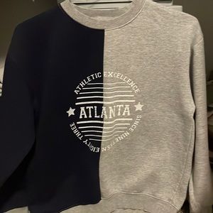 pacsun sweatshirt size S blue and gray